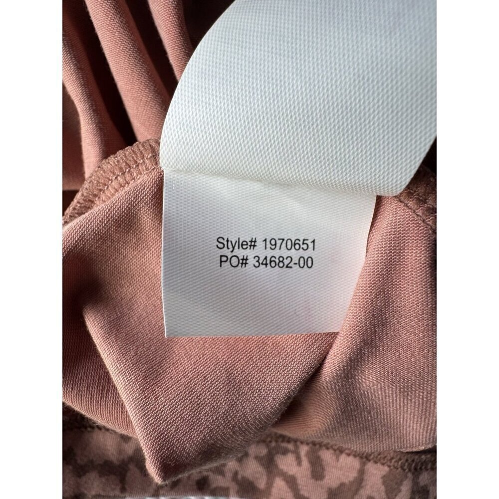 Prana Womens Sz S Saxon Orange Scoop Neck Keyhole Back Handkerchief Dress NWT - Picture 11 of 15